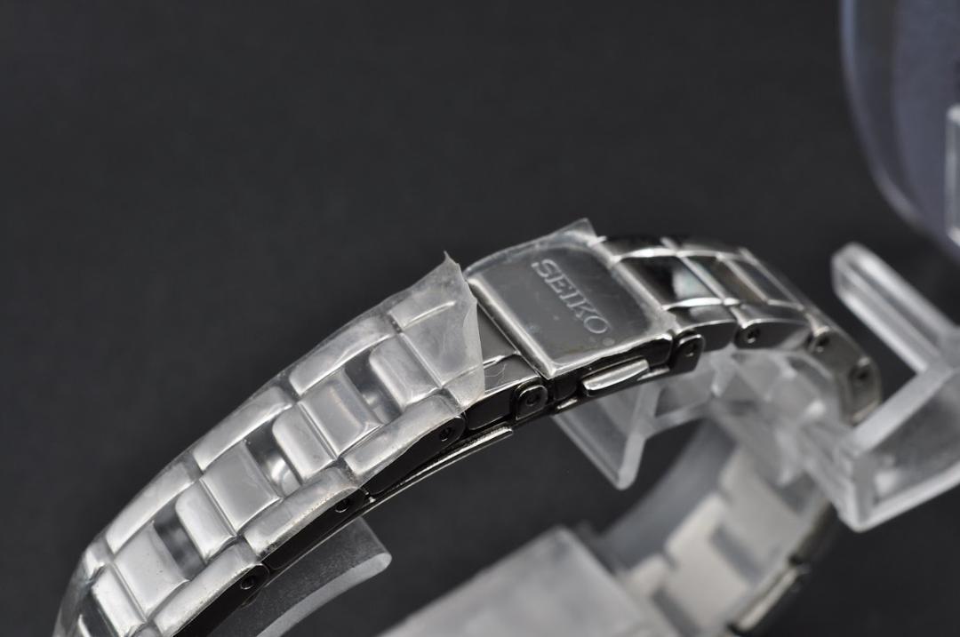 未使用 SEIKO セイコー ソーラー アナログ シルバー レディース 腕時計