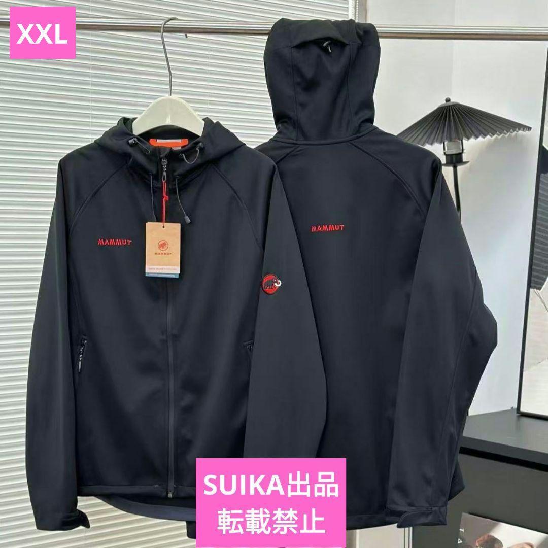 今日 MAMMUTマムートClionブラック登山ジャケットアウターソフトシェル2XL(3L)