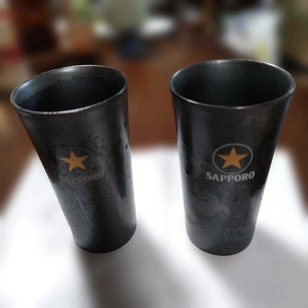 サッポロ 黒ラベル 46種から選べるオリジナルビヤグラス 2個セットSapporo Beer