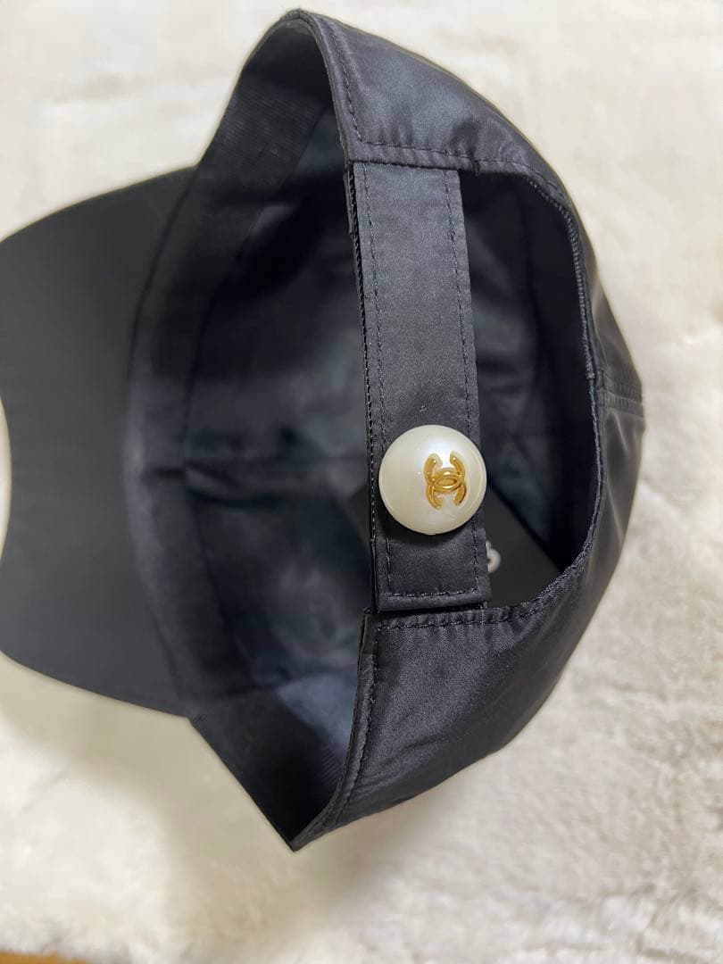 シャネル ノベルティ帽子 キャップ ブラック※箱はつきません シャネル ノベルティ帽子 キャップ ブラック※箱はつきません