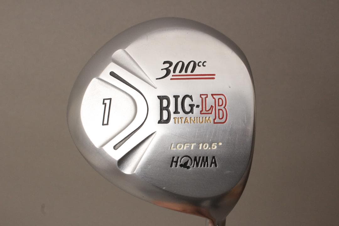ホンマドライバー BIG-LB 300cc【1W/10.5°】星 ブランド店 BIG LB Ti