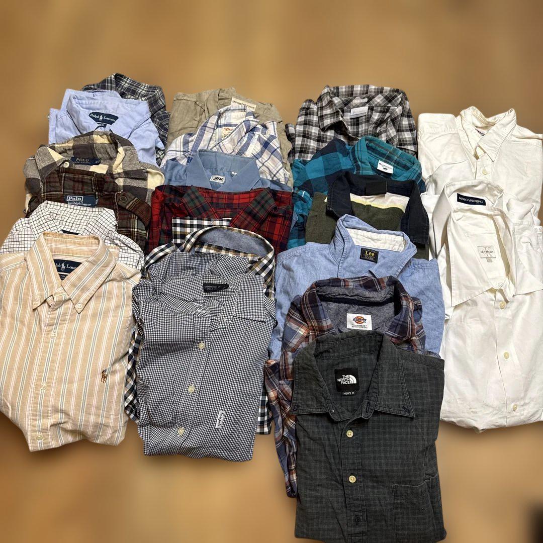 H*K様 長袖シャツまとめ売りセット RALPH LAUREN columbia