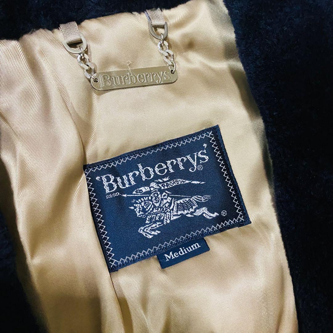 超激安特価 希少✨Burberry バーバリー ボアコート ブラウンダーク