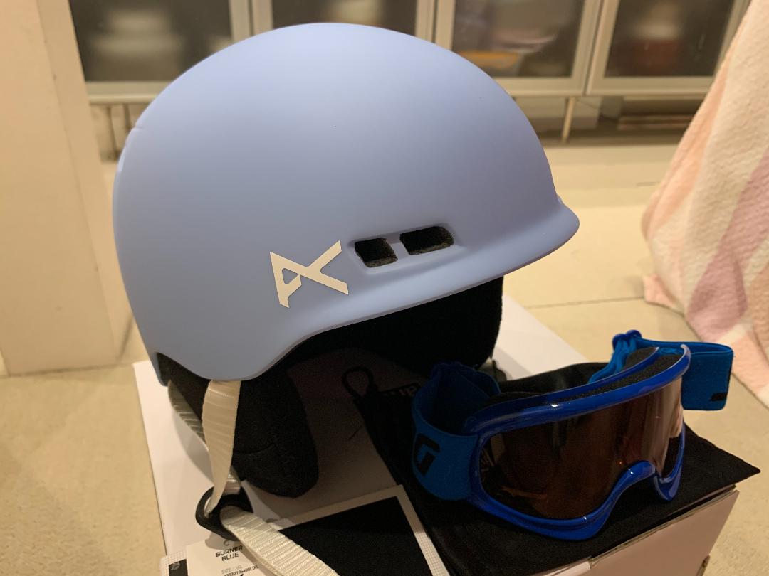 訳あり商品 Burton公式 anon ゴーグル バナーヘルメット VONZIPPER - ウエア/装備(子ども用)