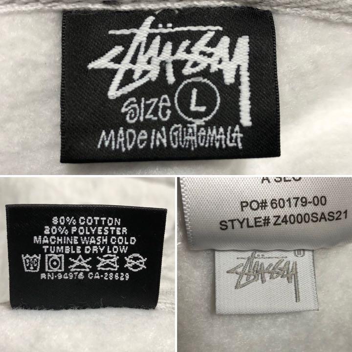 新品送料無料 最高デザイン 希少 奇抜 パーカー 極美品 Zo3Gq-m20103434699 STUSSY 8ボール 両面ロゴ 通販再入荷