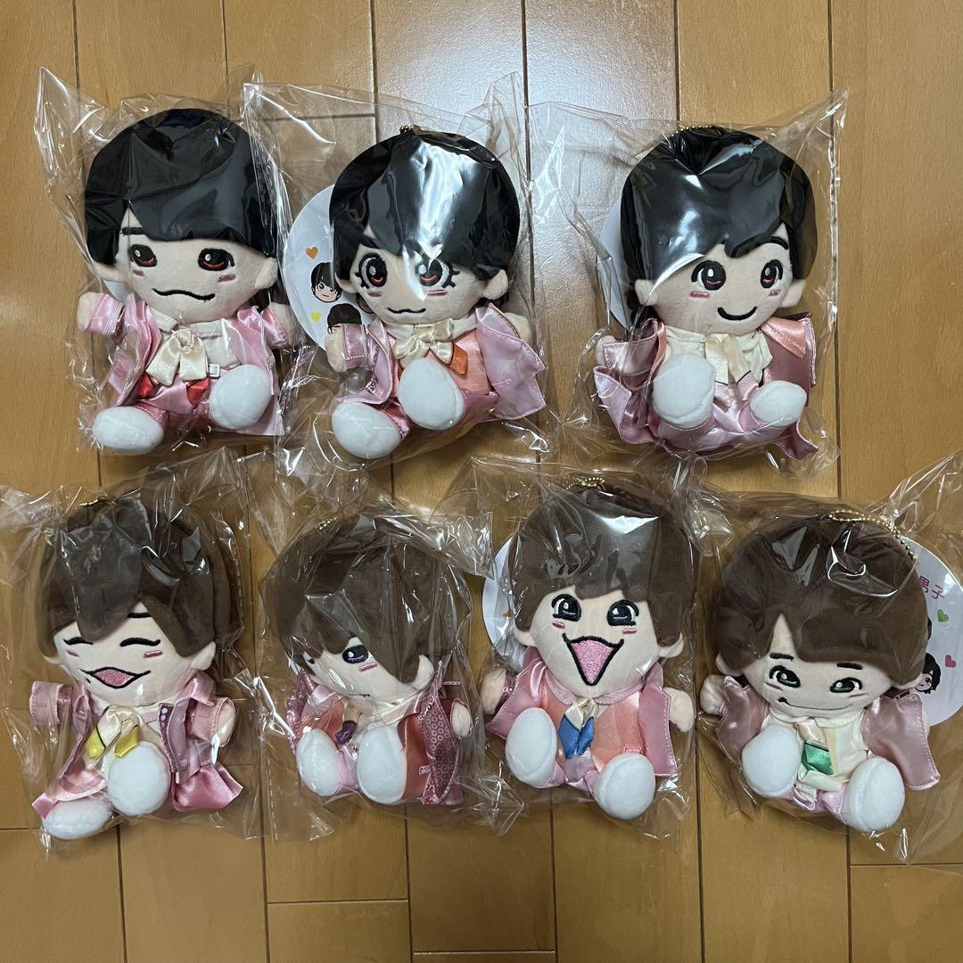 なにわ男子 ちびぬい 7体 マスキングテープ 3種