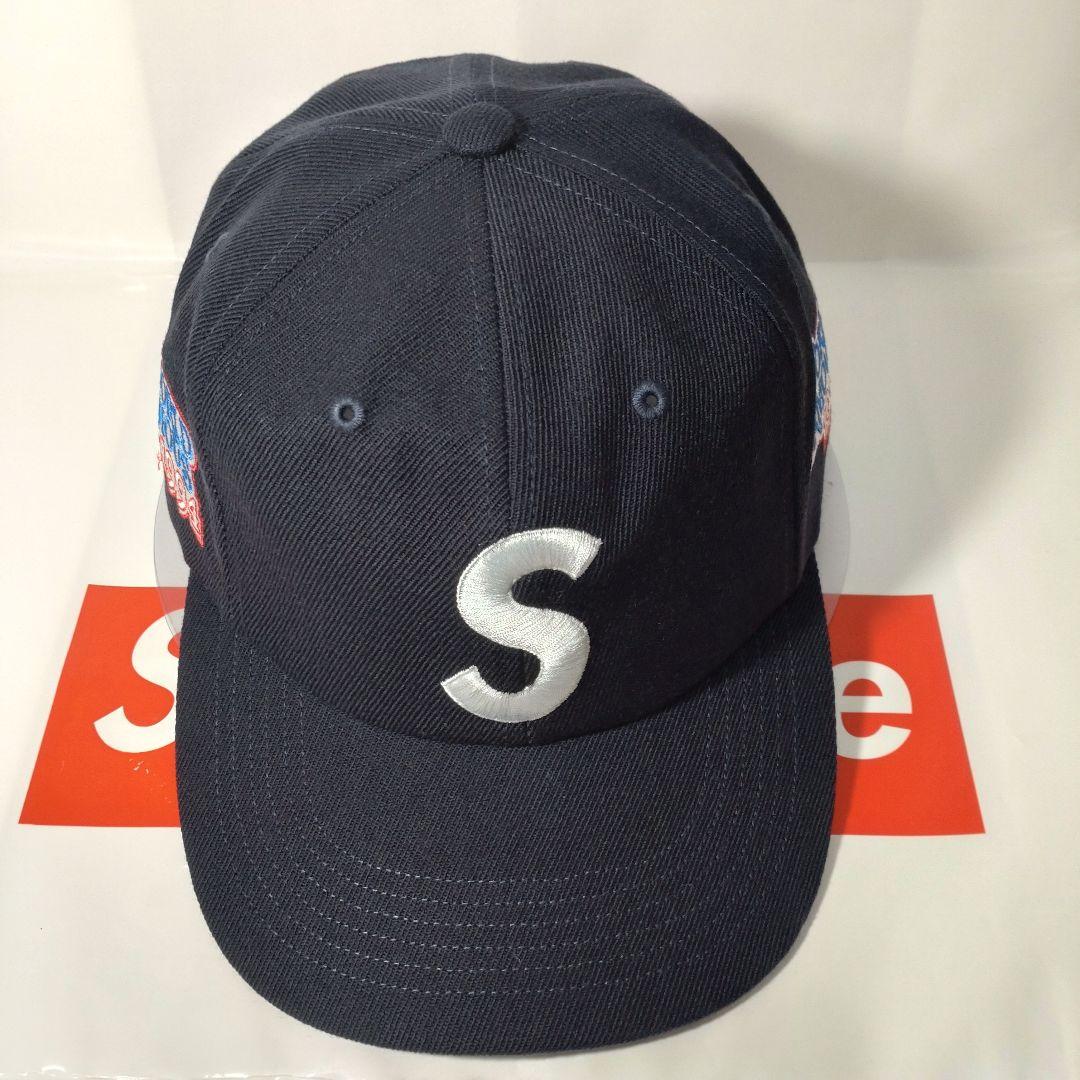 シュプリーム World Famous S Logo Navy