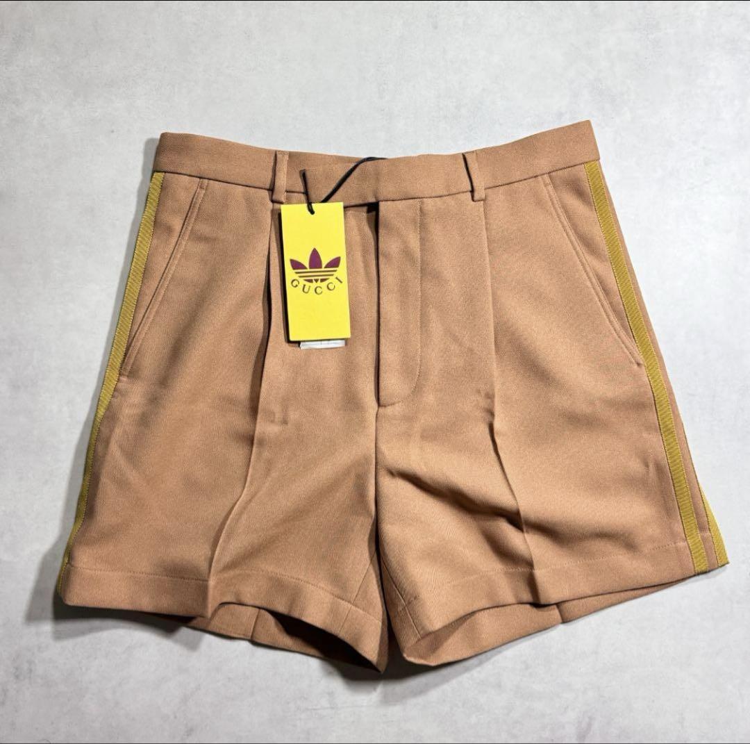 GUCCI × adidas コラボショートパンツ size 44 - メルカリ
