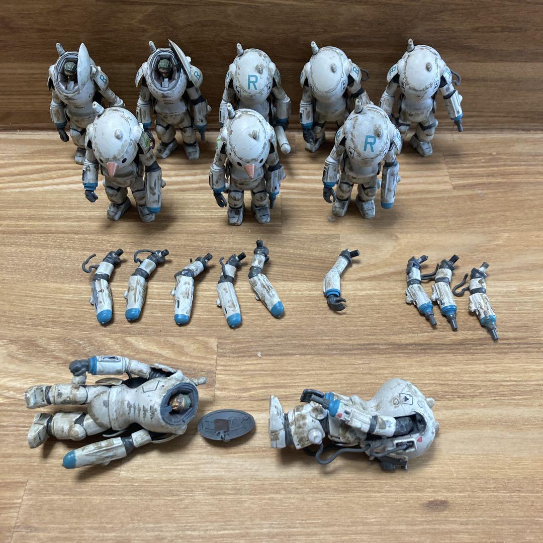 マシーネンクリーガー　冬季迷彩　1/35 ８個+ジャンク２個