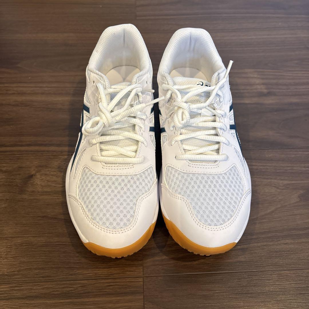 超美品！ASICS バレーボール・バドミントン・ハンドボールシューズ25.5cm