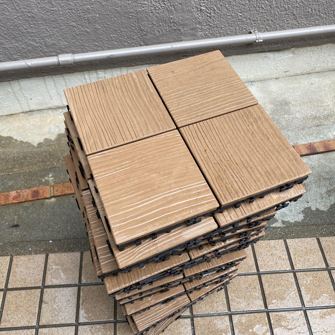 アイリスオーヤマ プレミアウッドパネルデッキ