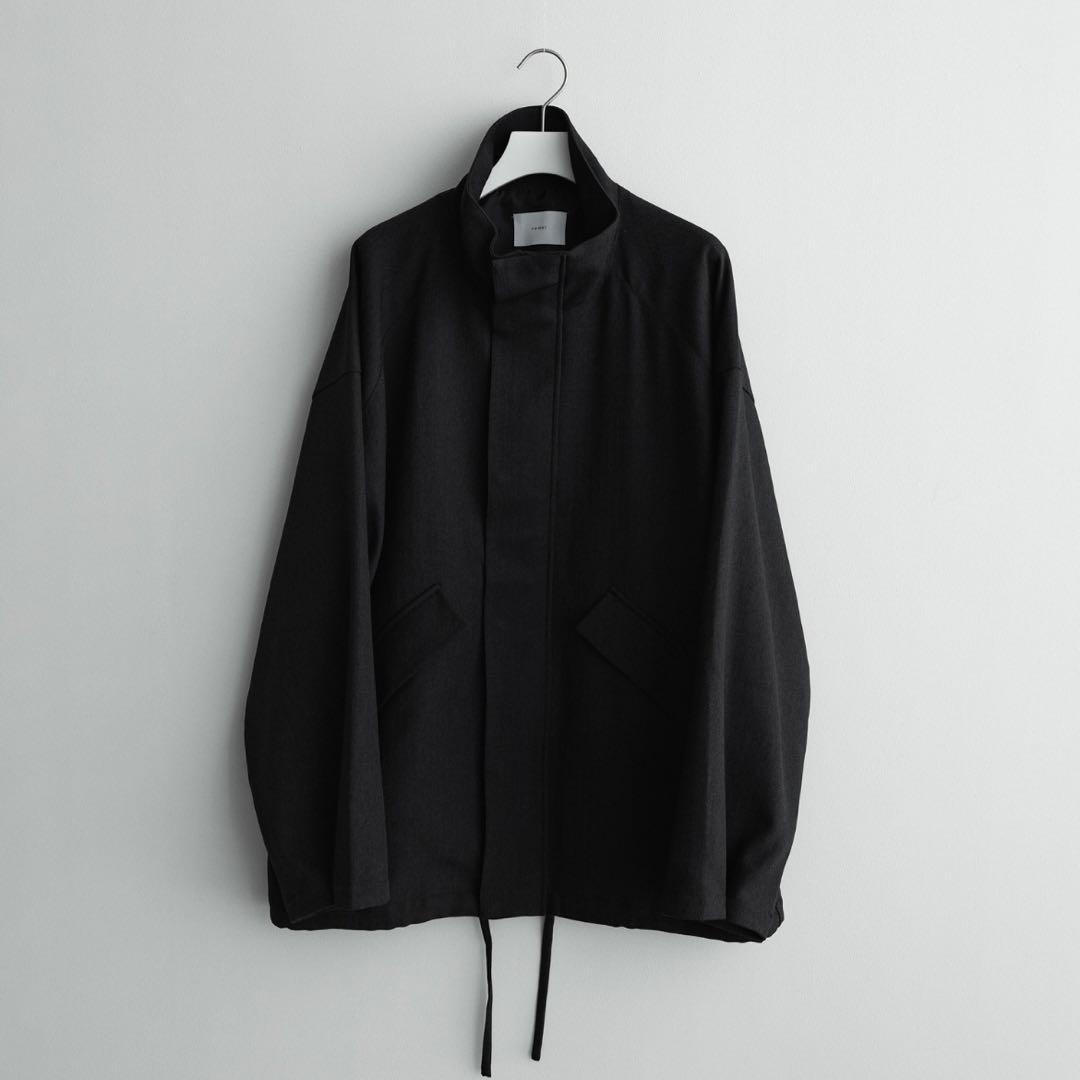 【remer】 loose Shark-skin over jacket