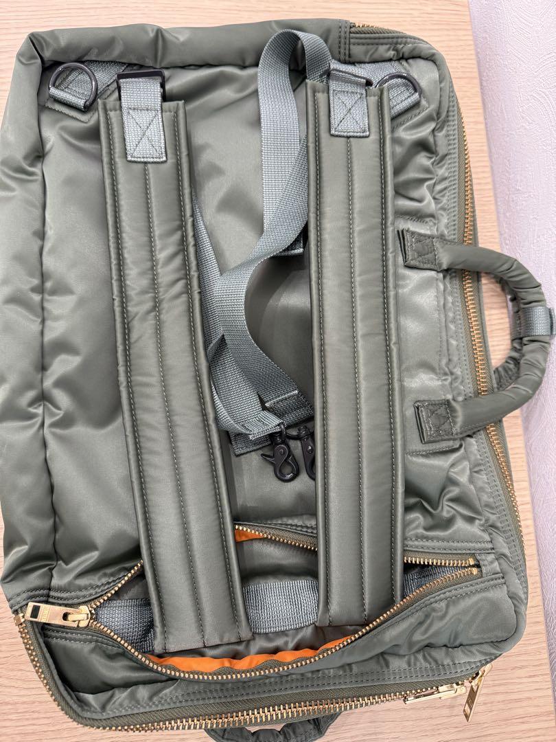 今年の新作から定番まで！ ビジネスバッグ 3way TANKER PORTER 美品 カーキ メルカリ - バッグ