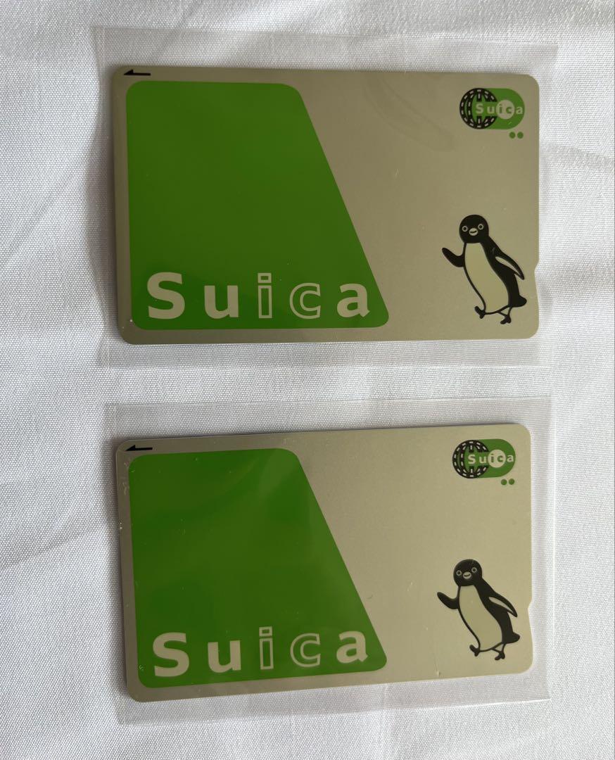 Suica カード 無記名式 2枚セット スイカ 残高0 新品同様 - メルカリ