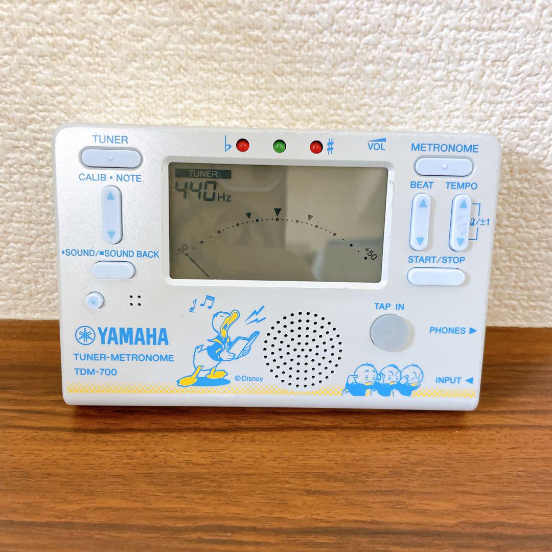 ヤマハ TDM-700DD2 チューナーメトロノーム　ディズニー ドナルドダック