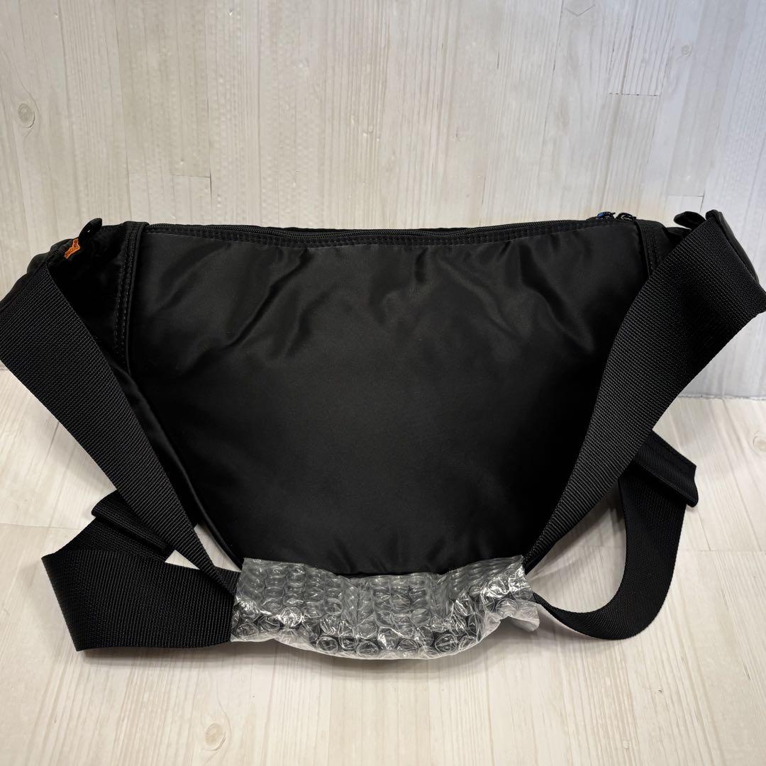 美品 PORTER ポーター タンカー ウエストバッグ L ブラック 黒