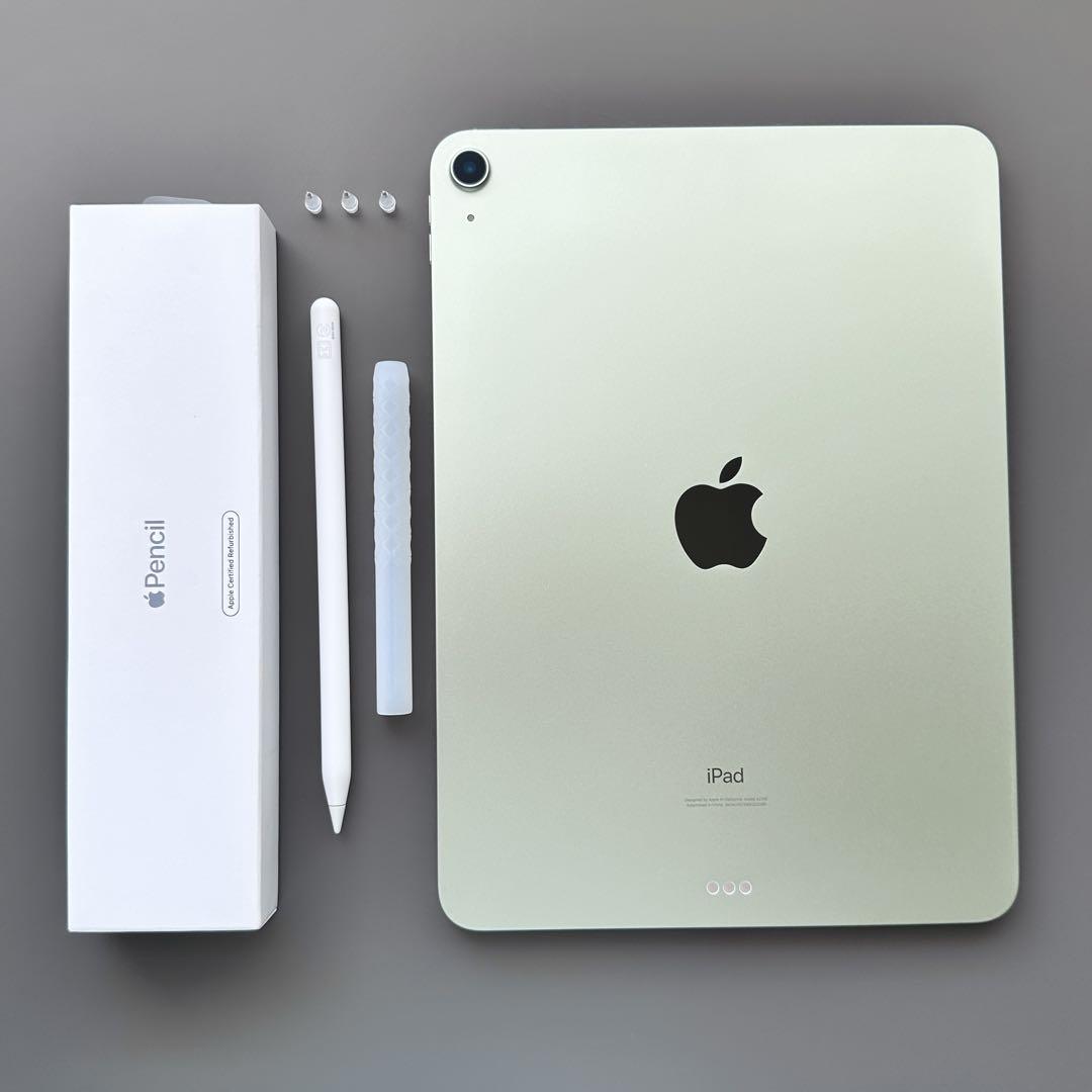 iPad Air4 グリーン＋Apple pencil2
