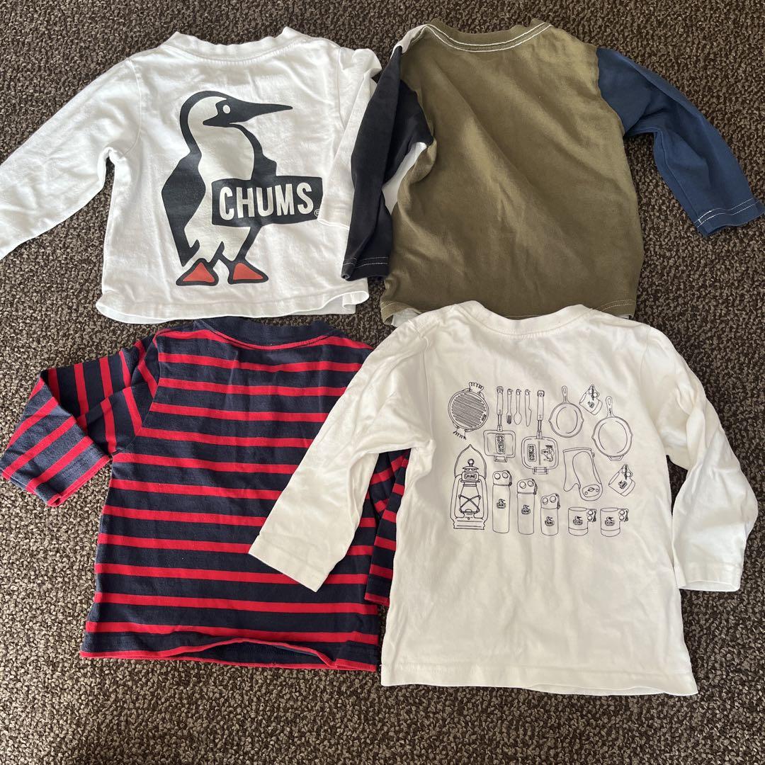 CHUMS 長袖Tシャツ 6枚セット 100cm チャムス