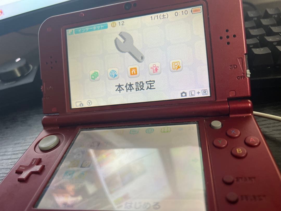 New 3DS LL レッド 本体