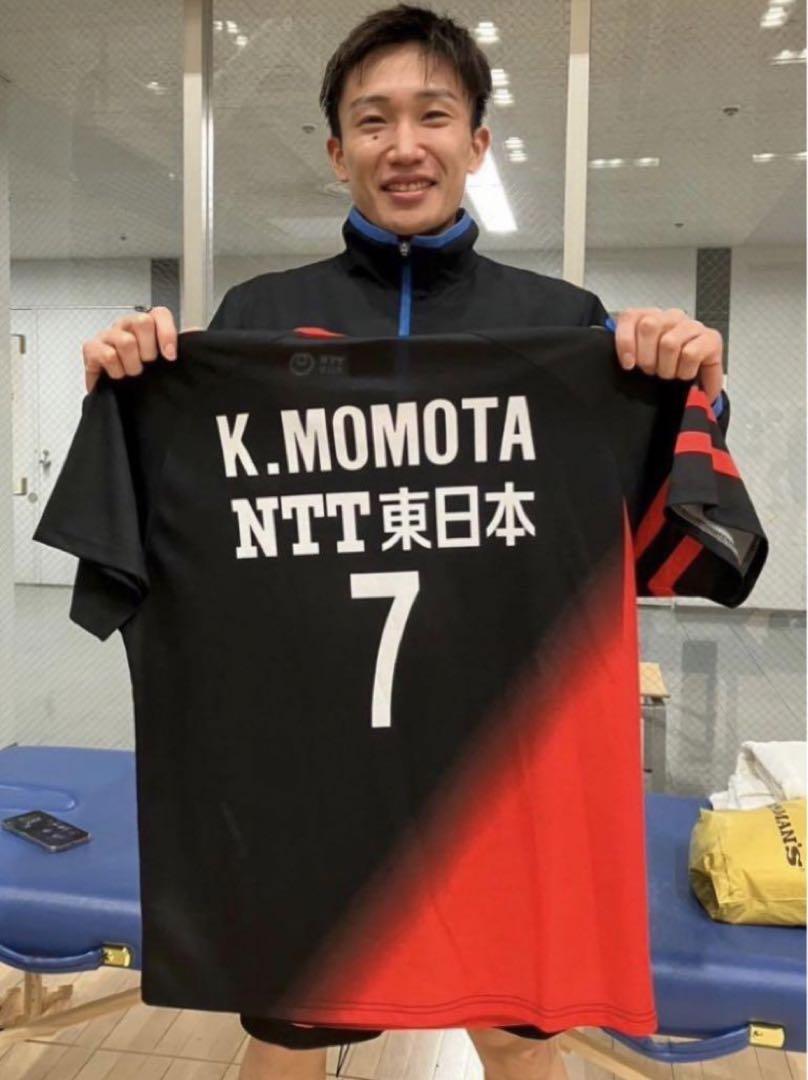 ★新品未着★ Ｓサイズ バドミントン 桃田賢斗 ユニフォーム ネーム入り NTT