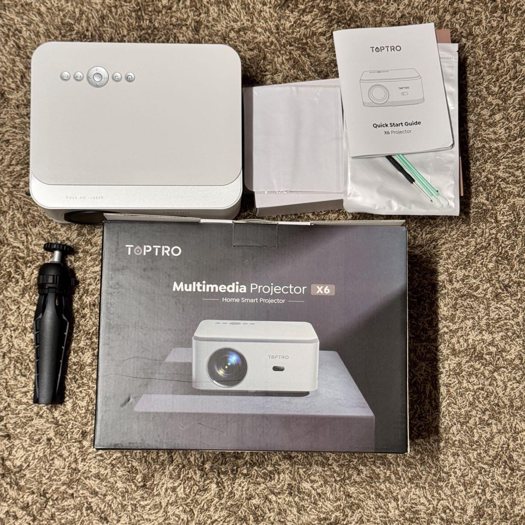 TOPTRO X6 フルHDプロジェクター 12,999円