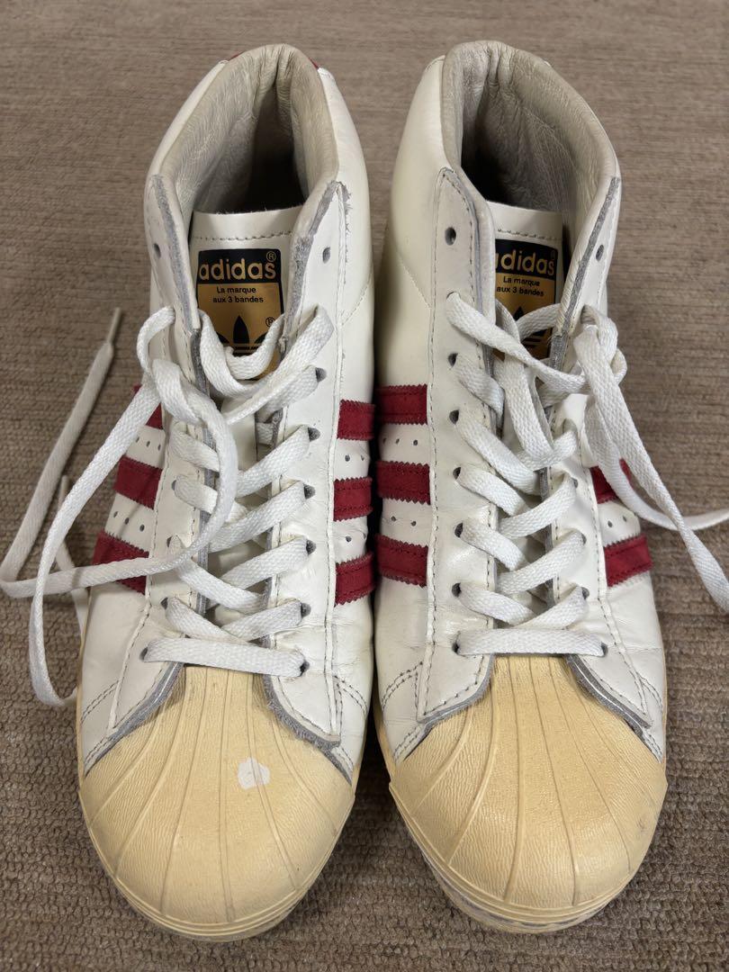 adidas PRO MODEL ハイカットスニーカー 24cm
