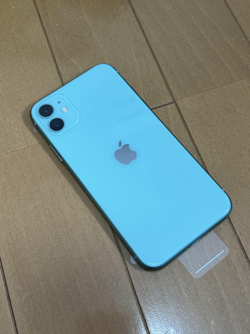 新品 IPhone11 128GB グリーン IOS 15.5 SIMフリー 新品 IPhone11 128GB グリーン IOS 15.5 SIMフリー