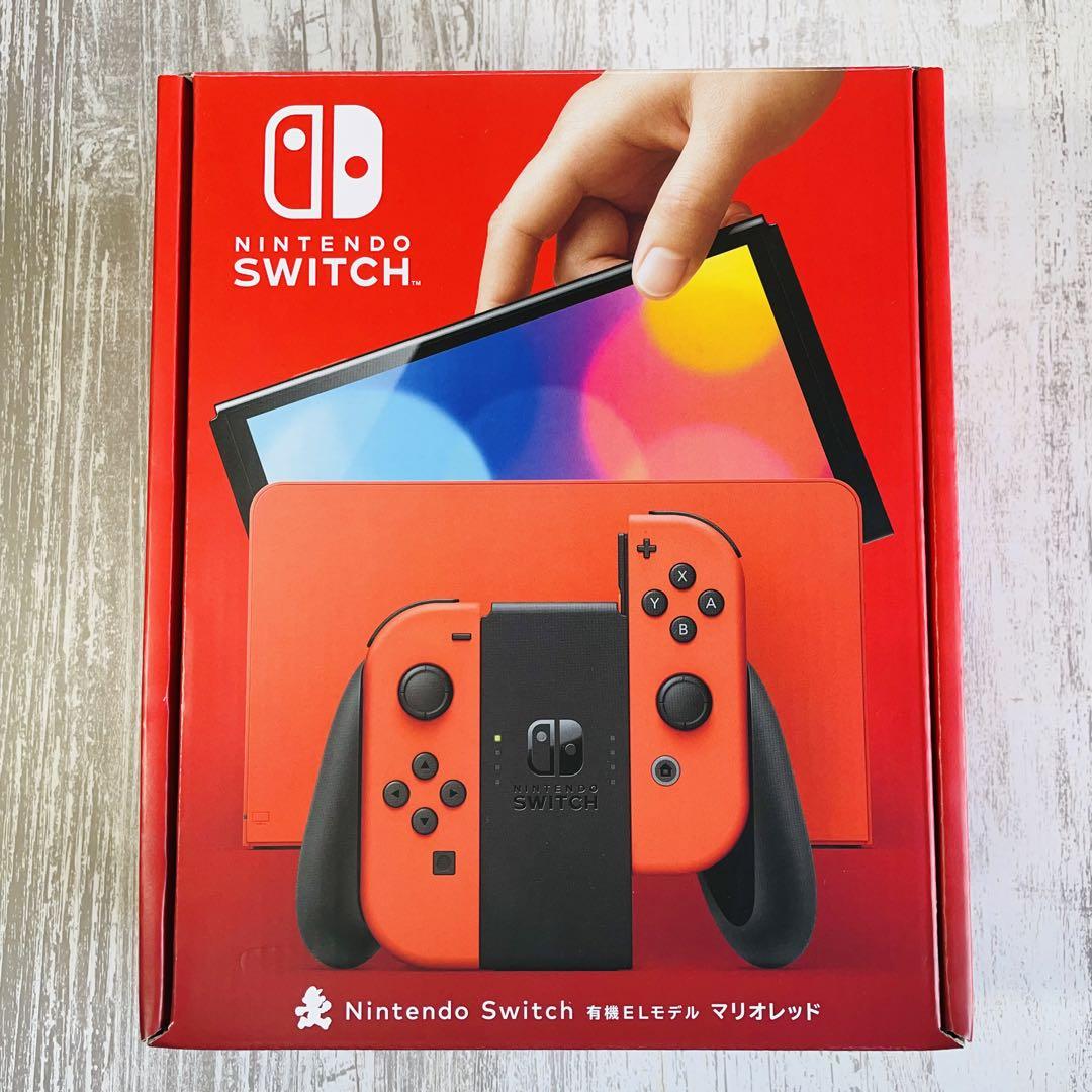 極美品】Nintendo Switch 本体 レッド Joy-Con付き