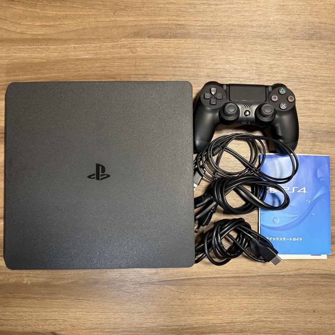 PlayStation 4 本体 ブラック コントローラー付き