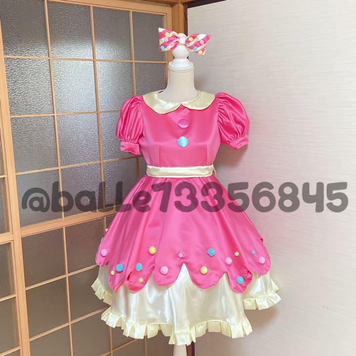 【コスプレ衣装】ミニー　ピンクポップパラダイス　ぬいばカラー