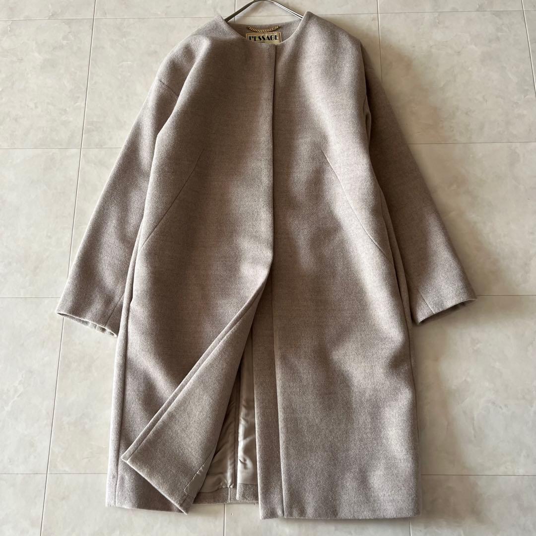 JOURNAL STANDARD L’ESSAGE ノー ロングコート SIZE journal standard L essage