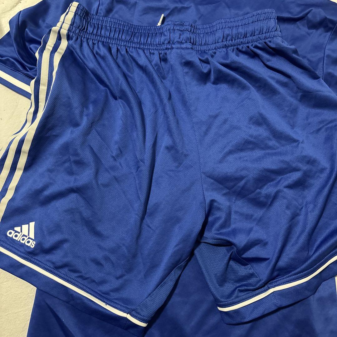 Chelsea FC adidas サッカーウェア 青　上下　Mサイズ