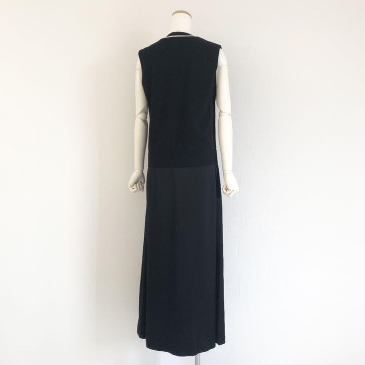 17g26 ザ リラクス ノースリーブワンピース ドレス 19SS ドッキング
