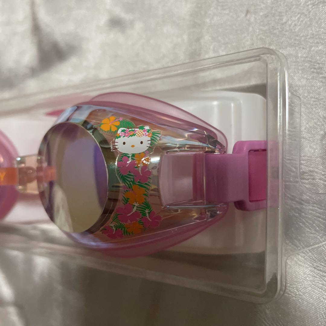 ★新品 子供ゴーグル  スヌーピー  キティちゃん  2点セット 水中メガネ★