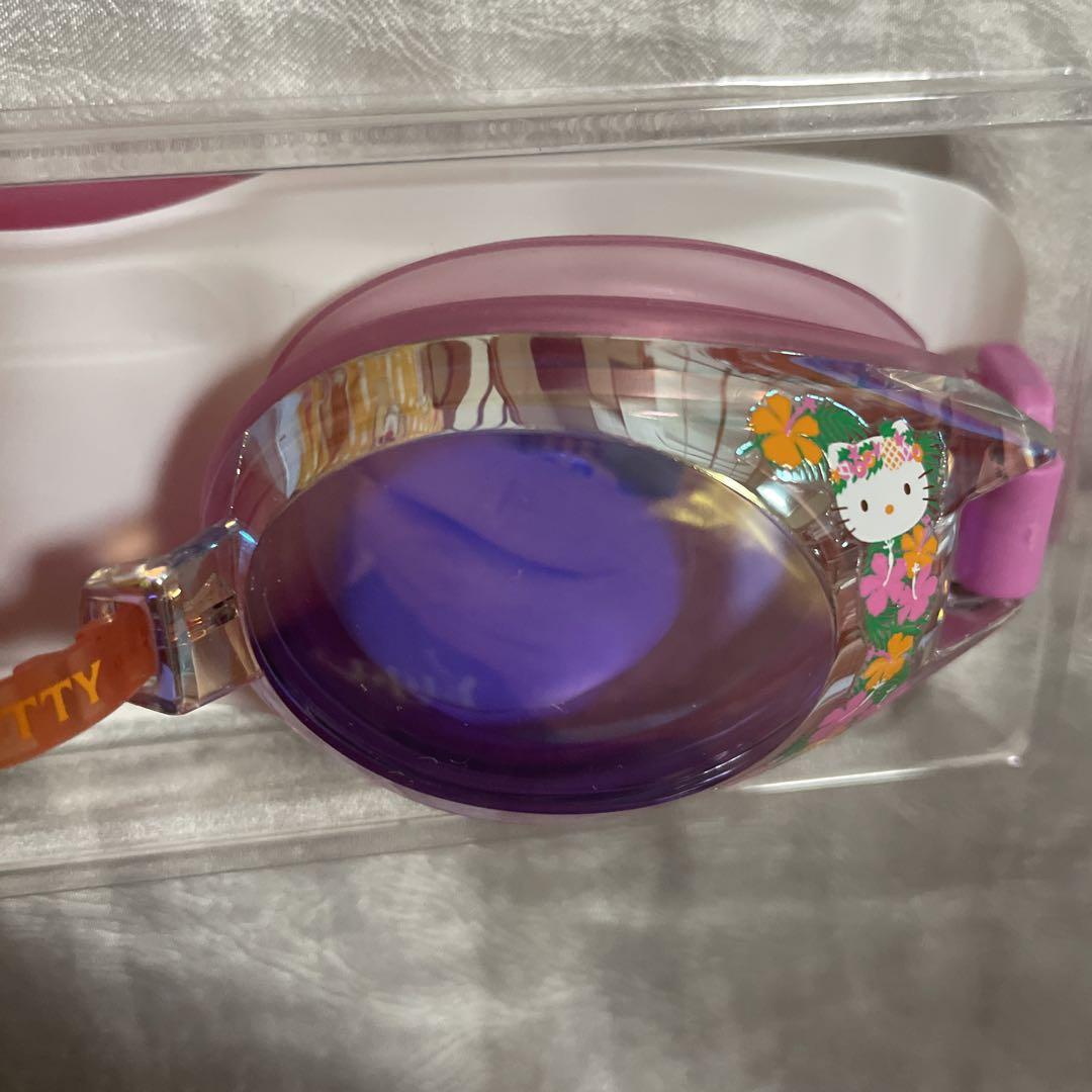 ★新品 子供ゴーグル  スヌーピー  キティちゃん  2点セット 水中メガネ★