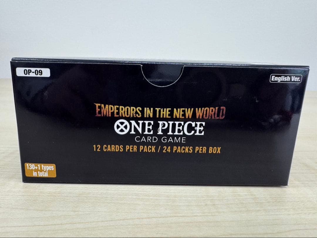 値下げ‼️バンダイ ONE PIECE 新たなる皇帝【OP-09】英語版 値下げ‼️バンダイ ONE PIECE 新たなる皇帝【OP-09】英語版