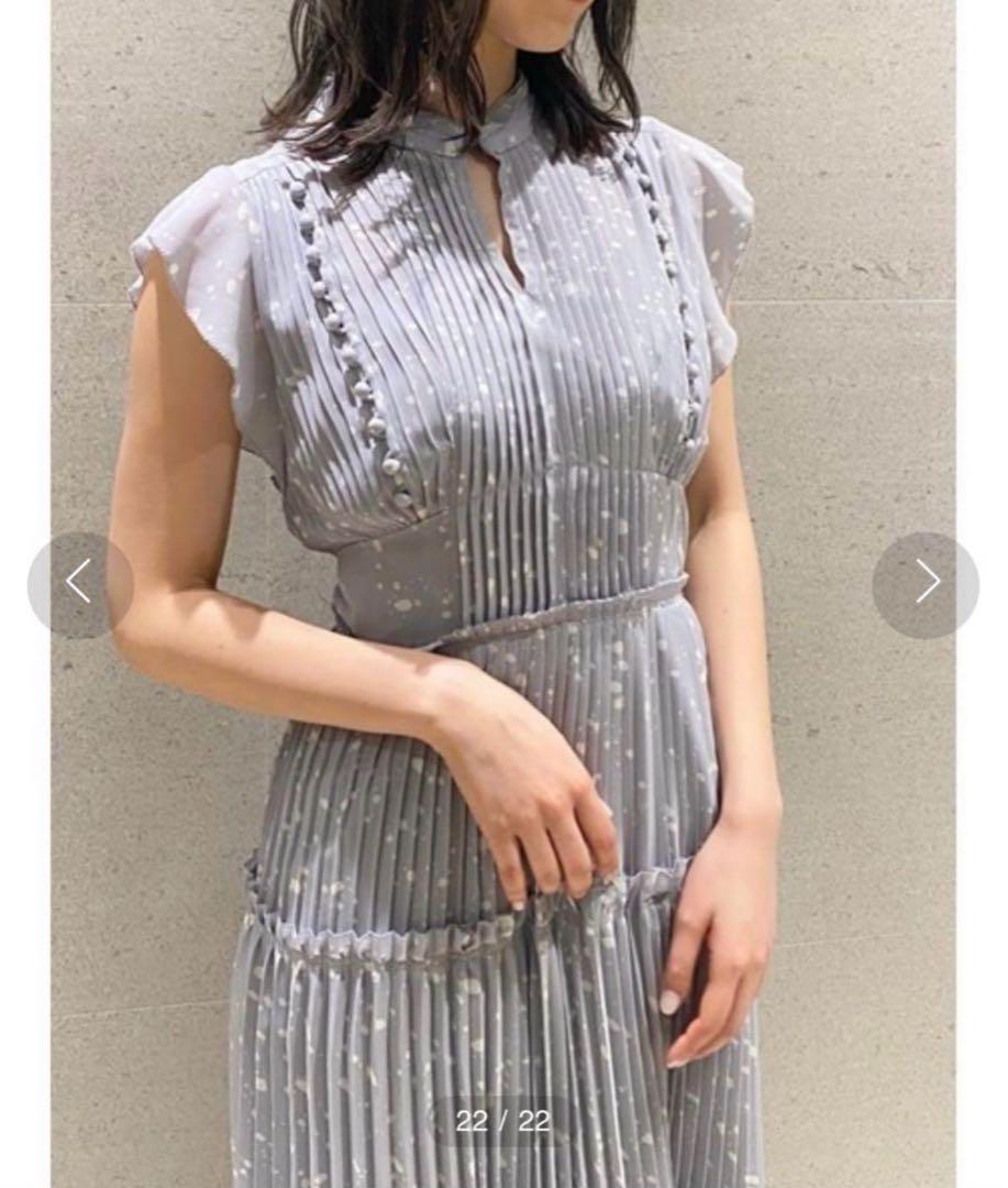 【正規品】snidel プリーツロングワンピース
