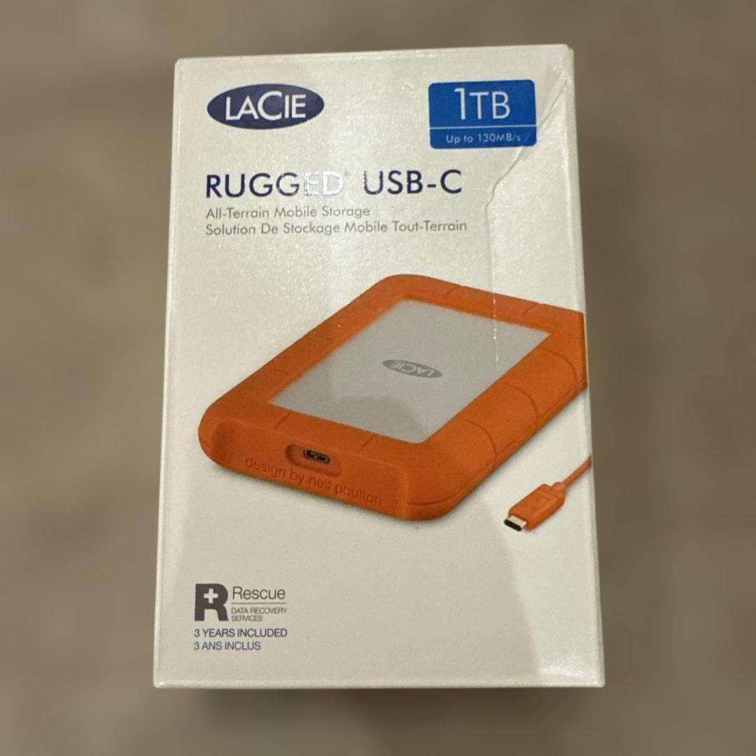 LACIE RUGGED USB-C 1TB