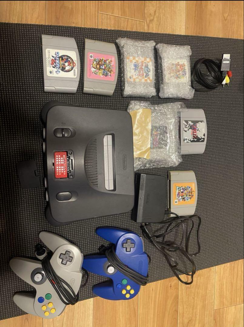 NINTENDO64 本体とゲームセット