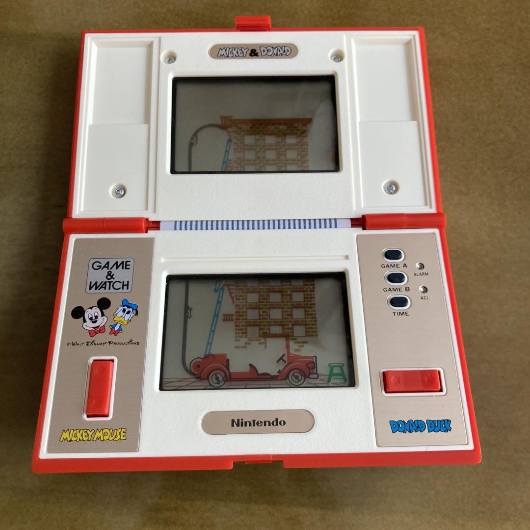 ゲームウォッチ　ミッキー＆ドナルド