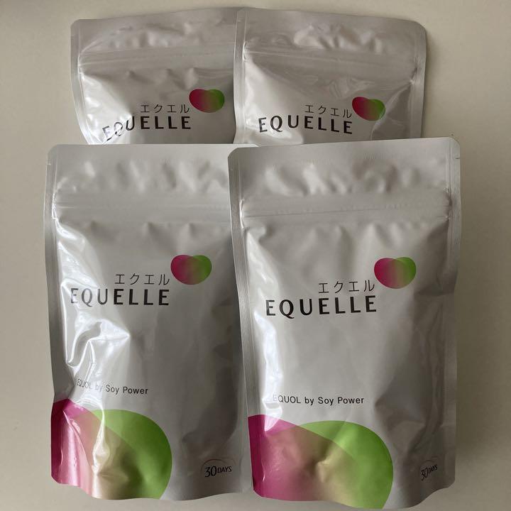 EQUELLE エクエル(120粒✖️4袋)【新品、未開封】