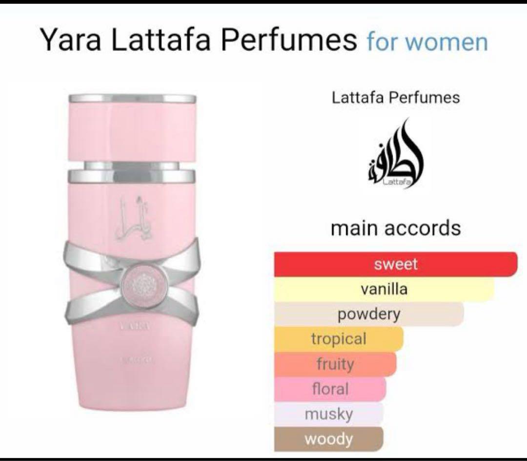 香水(女性用) lattafa yara edp 100ml