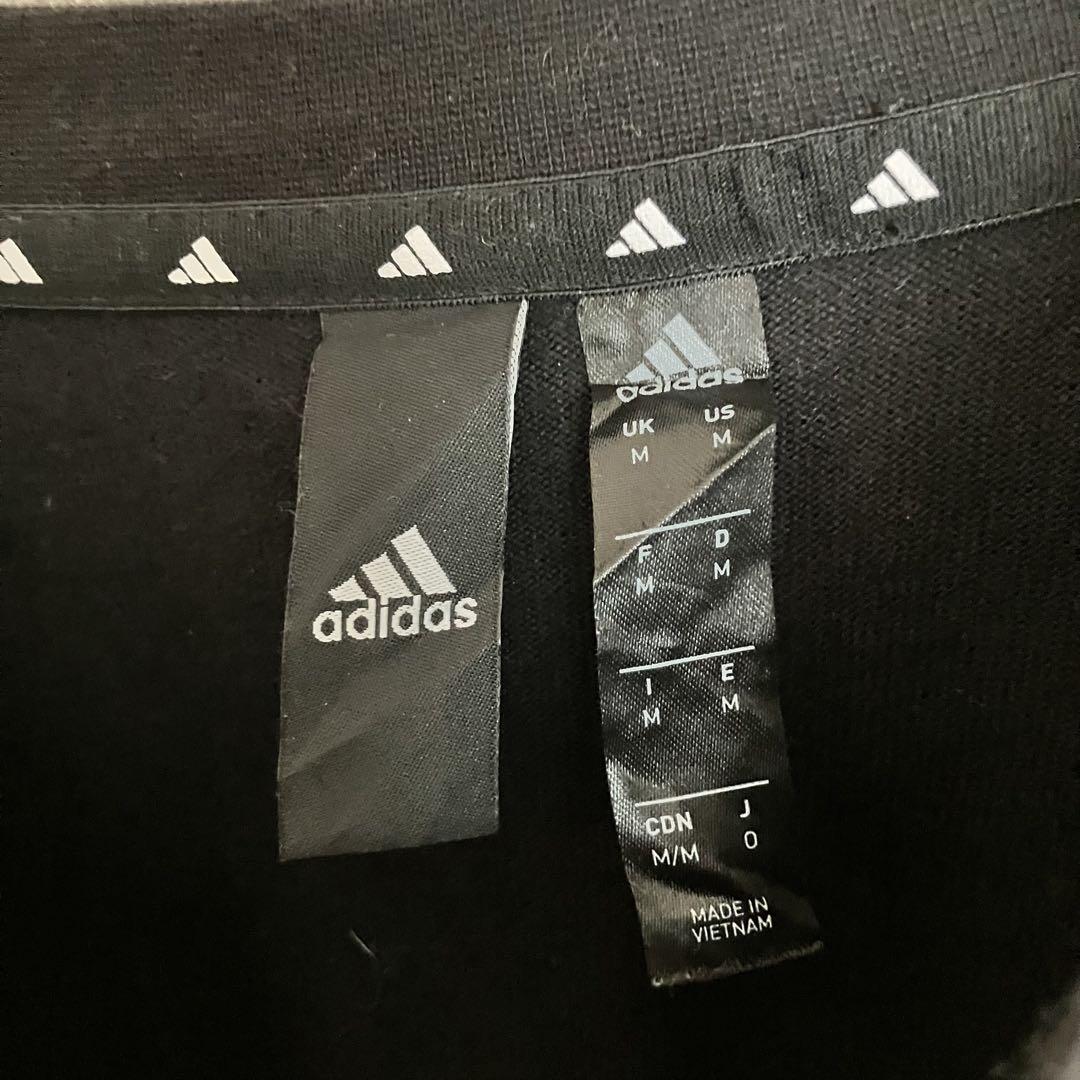 アディダス スリーストライプ 厚手 スウェット Tシャツtシャツ adidas