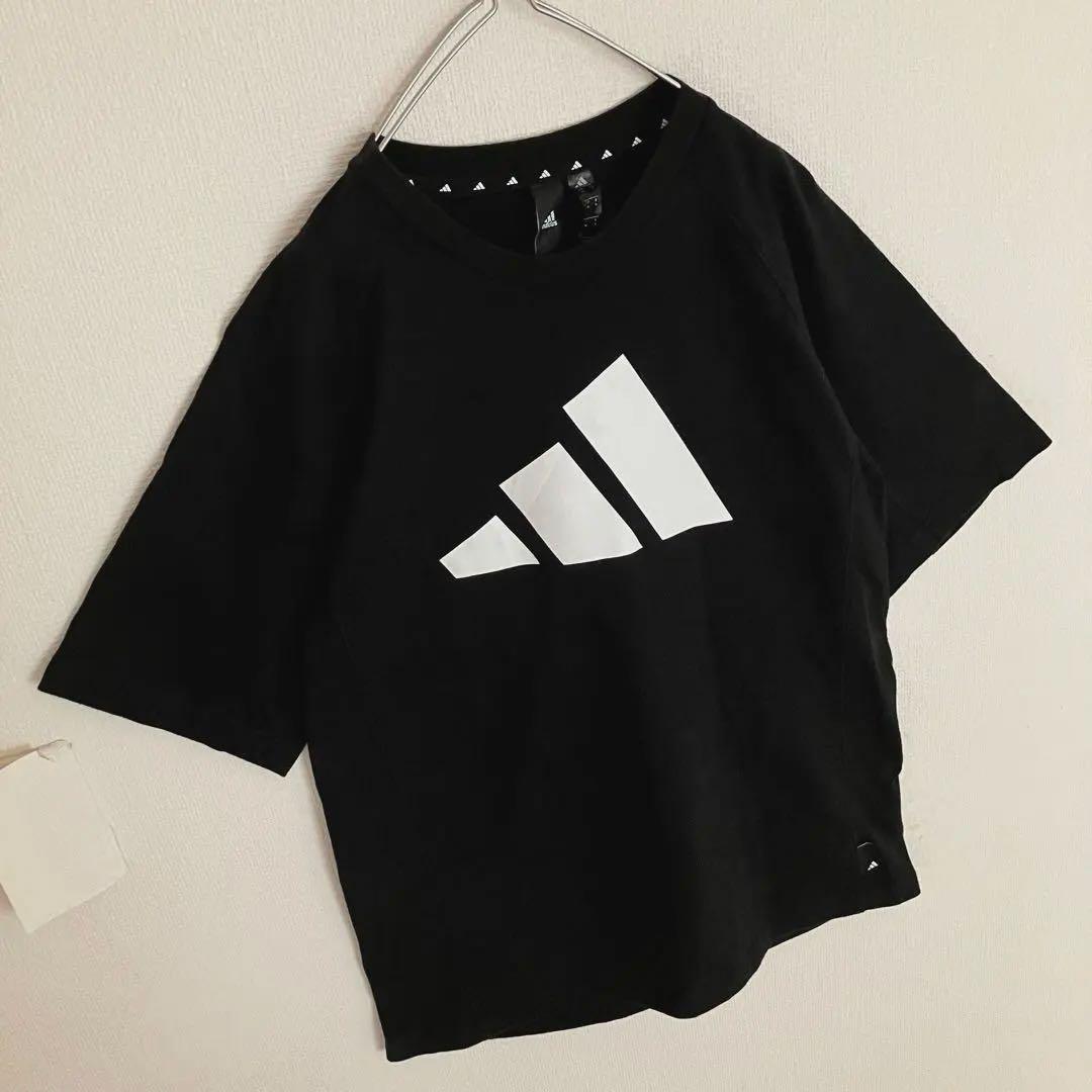 アディダス スリーストライプ 厚手 スウェット Tシャツtシャツ adidas