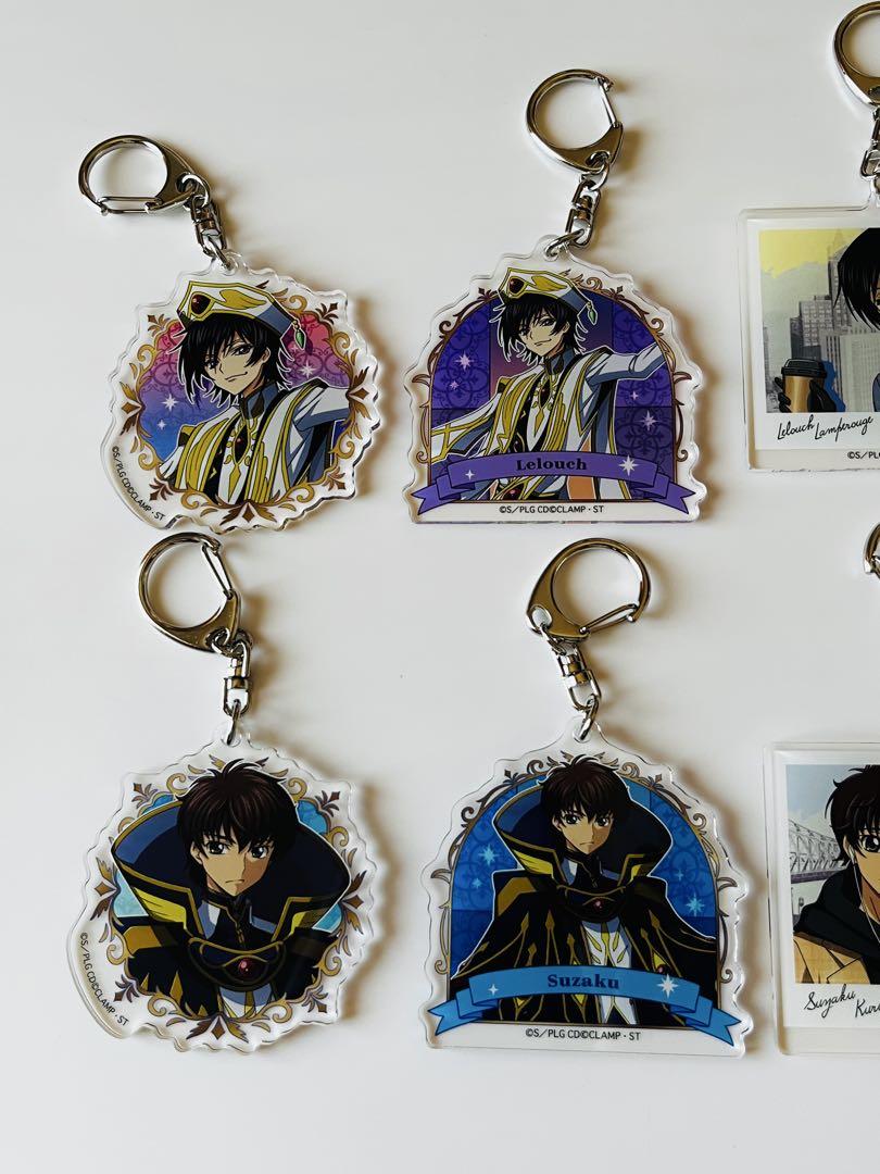コードギアス　トレーディングアクリルキーホルダー　全10種　スザク　ルルーシュ