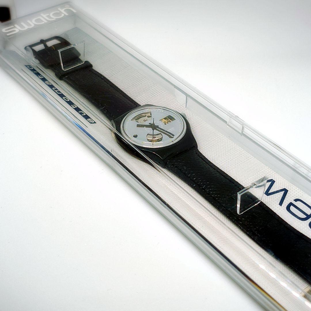 【未使用品】SWATCH 初代 BLACK MOTION Vintage