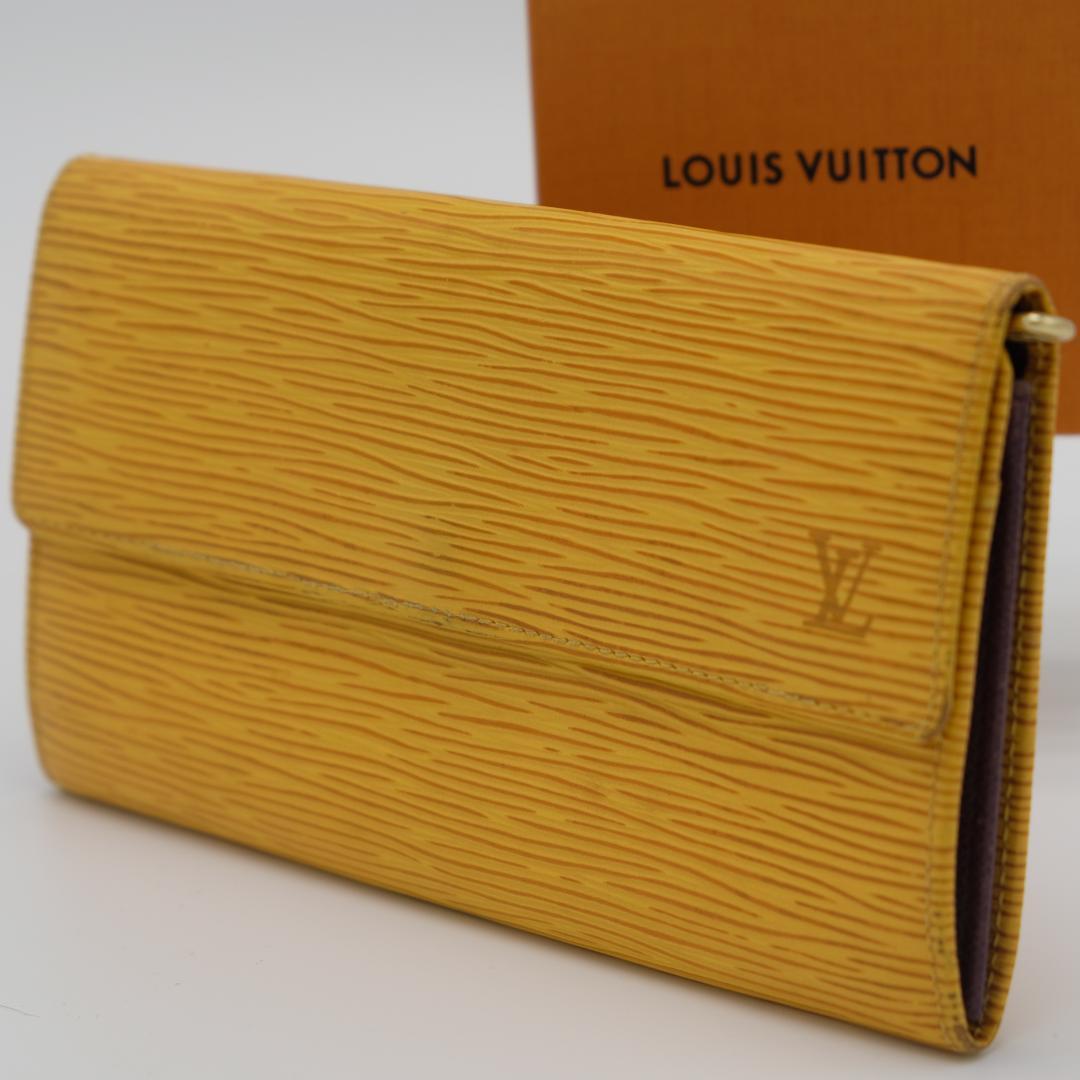 LOUISVUITTON ルイヴィトン エピポシェットポルトモネクレディ 長財布