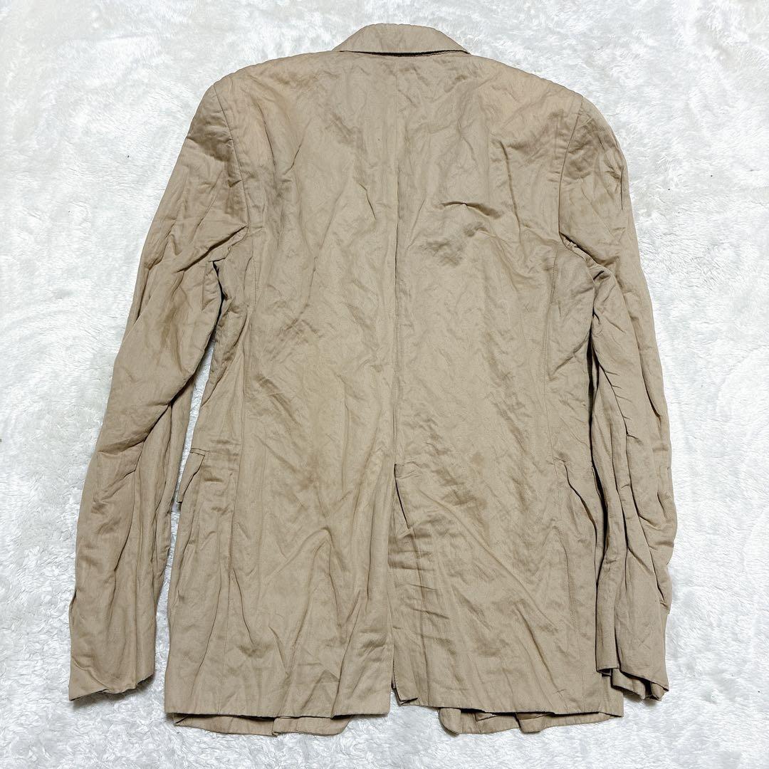 PRADA プラダ　テーラードジャケット　シワ加工　48 ジャケット