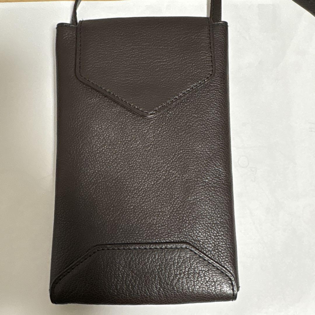 genten 本革 スマホショルダー
