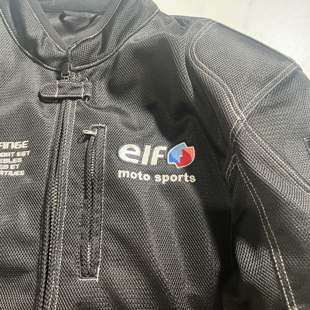 エルフ elf バイカージャケット シングルライダースXLサイズ ブラック